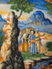 Plat ovale à reliefs : le passage de la Mer Rouge, image 3/6