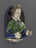 Plaque porte-lumière : jeune homme en buste, image 3/10