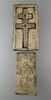 Staurothèque : reliquaire de la Vraie Croix (a : logette à double traverse surmontée par 2 bustes d’anges) et Croix du reliquaire à double traverse (b), image 12/20