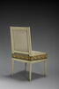 Chaise, d'un ensemble de six chaises et deux bergères d'un salon du château de Madame Elisabeth à Montreuil (OA 9972 à OA 9979), image 3/7