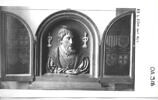 Buste en bas-relief : Charles Quint avec deux panneaux d'armoiries, image 8/8