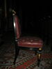 Chaise en bois noir de style Louis XIV., image 2/2