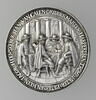 Médaille : portrait de Guillaume de Nassau / assemblée des Amiraux, image 2/2