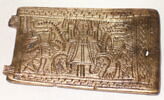 Plaque-boucle de ceinture à décor figuré : Daniel dans la fosse aux lions, image 3/3