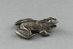 Statuette : petite grenouille au naturel, image 3/5