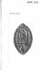 Matrice de sceau en forme de navette avec son épreuve en cire rouge : Pietro de Savina, frère mineur, image 5/5