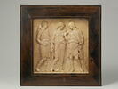 Bas -relief : Hermès, Orphée et Eurydice, image 1/2