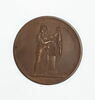 Médaille : Départ de Louis XVIII, cliché de revers, image 1/3
