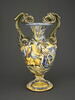 Vase ovoïde à deux anses : l'Empereur Henri V ; saint Pierre sauvé des flots ; armoiries, image 1/4