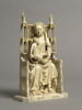 Groupe : Vierge à l'Enfant trônant, allaitant, image 1/6