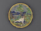 Plaque ronde : Vénus, Adonis et l'Amour, image 1/5