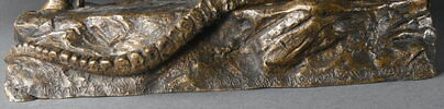 Statuette : saint Georges terrassant le dragon, image 6/7
