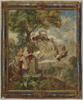 Zéphyr porte les sœurs de Psyché au palais de l'Amour, de la tenture de l'Histoire de Psyché, image 2/10