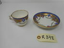 Pièce d'un déjeuner de cinq pièces : tasse et soucoupe, image 3/9