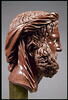 Statuette : tête d'Hercule, image 9/12