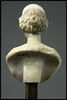 Statuette : buste de femme au chignon retenu par un diadème, image 3/4