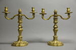 Chandelier à deux lumières d'une paire, image 1/2