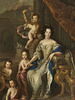 Portrait d'Anne de Bavière, princesse palatine, princesse de Condé, avec ses enfants Marie-Thérèse, Louis, Anne et Henri, image 1/18