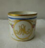 Pot à pommade, d'une paire (OA 9594 AB), faisant partie du nécessaire de Marie-Antoinette, image 1/2
