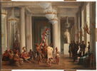 Louis-Philippe assiste à une danse d'Indiens Iowa dans le salon de la Paix aux Tuileries, 21 avril 1845, image 2/6