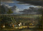 Vue de la marche de l'armée du roi sur Courtray, 18 juillet 1667, image 1/6