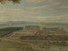 Vue du château de Versailles prise des hauteurs de Satory en 1664, image 4/5