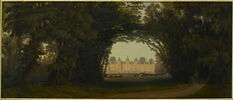 Retour de la promenade en char à bancs de la reine Victoria : l'arrivée au château d'Eu, 4 septembre 1843, image 1/2