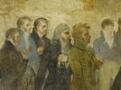 Napoléon Ier visite le Salon du Louvre et distribue aux artistes des croix de la Légion d'honneur, 22 octobre 1808, image 3/14