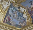 Plafond : Salle des Saisons -L'Automne, au dessus de la corniche, angle nord-ouest, image 2/6