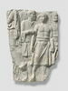 Tirage de la partie inférieure d’une plaque de la colonne Trajane représentant un groupe de Daces, image 1/2