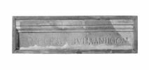 élément d'architecture ; inscription, image 1/2