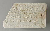 plaque de loculus ; inscription, image 1/4
