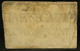 inscription, image 1/2