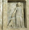 stèle funéraire ; plaque de loculus, image 2/15
