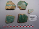 Lot de 5 fragments de jarres turquoises, image 2/2