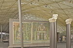 Panneau au baldaquin, relevé des mosaïques de la Grande Mosquée de Damas, image 7/10