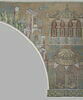 Panneau écoinçon avec un pavillon, relevé des mosaïques de la Grande Mosquée de Damas, image 5/7