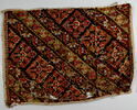 Morceau de pantalon de femme (shalvar) à rayures fleuries, image 2/2