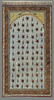 Tenture (qalamkar) à niche meublée de touffes fleuries, image 1/2