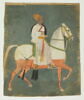 Cavalier passant vers la droite, portant un bouclier, image 1/4