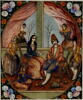 Couple et serviteurs dans un intérieur, image 2/2
