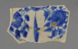 Tesson à décor bleu et blanc, image 2/2