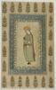 Echanson au turban orange (page d'album) ; revers cartonné, image 10/10