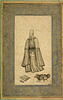 Missionnaire jésuite ; Femme debout sur une tête de monstre (page d'album), image 2/9