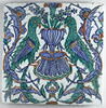 Carreau aux oiseaux perchés sur une fontaine, image 2/3