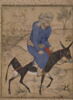 Mollah monté sur un âne (page d'album), image 4/5