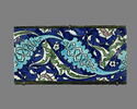 Carreau de frise aux longues feuilles dentelées et aux fleurons rumis, image 1/4