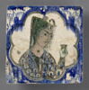 Carreau à la jeune femme, image 1/3