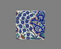 Carreau à décor de mandorles et de prunier, image 1/2