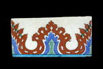 Carreau de bordure aux lambrequins feuillus, image 2/2
